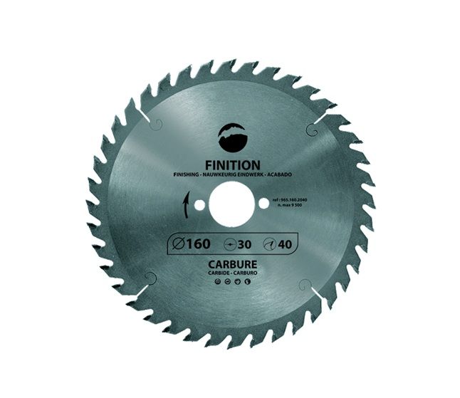 Griešanas disks LEMAN 965.160.3040; 160x30 mm; Z40