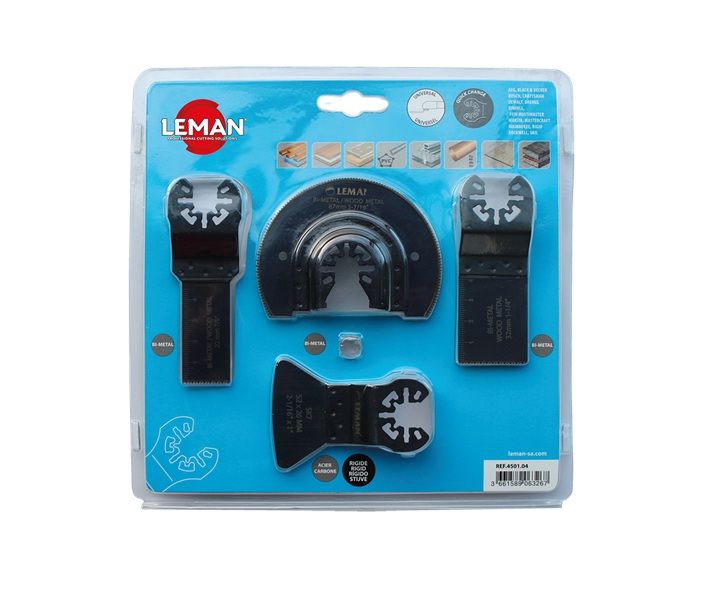 Piederumu komplekts LEMAN 4501.04; 4 gab.