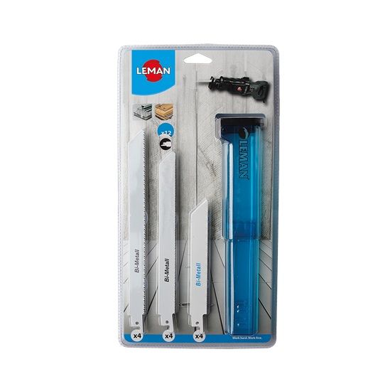 Zobenzāģa asmeņi LEMAN 7750.12BIM; 12 gab.