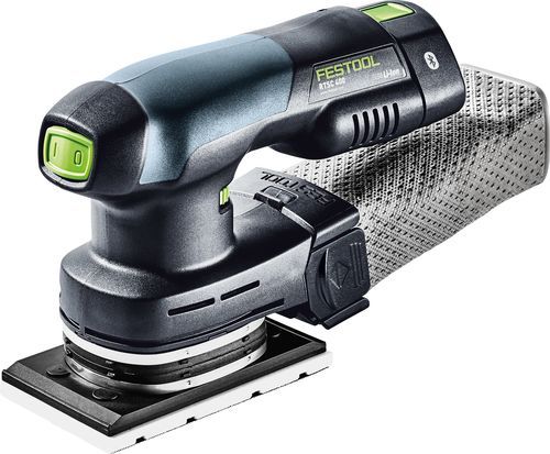 Orbitālā slīpmašīna Festool Rutscher RTSC 400 3,0 I-Set; 18 V; 2x3,0 Ah akum.