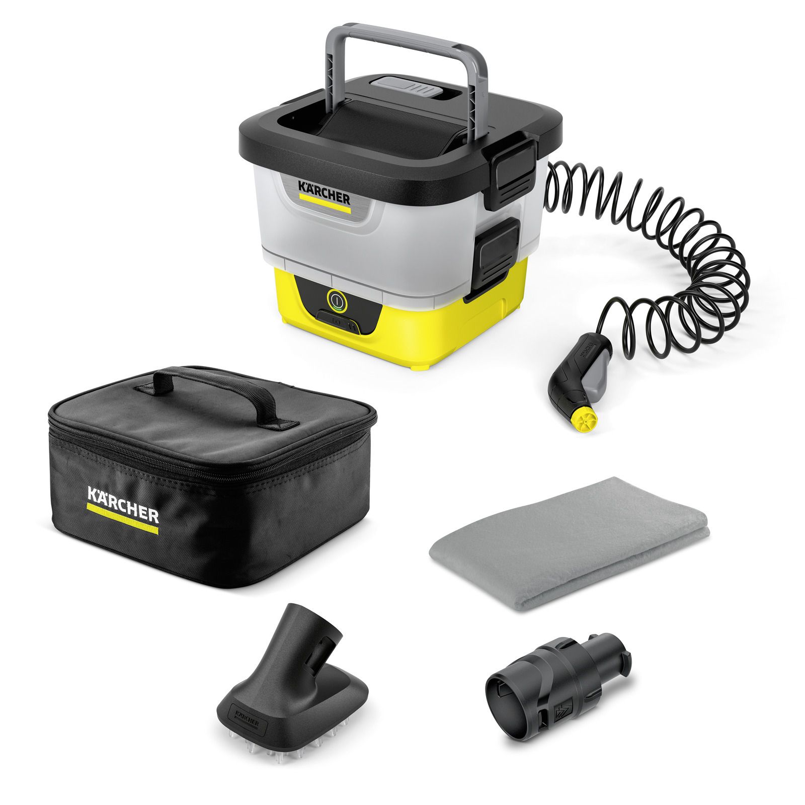 Pārnēsājams zema spiediena mazgātājs Karcher OC 4 + Pet Kit