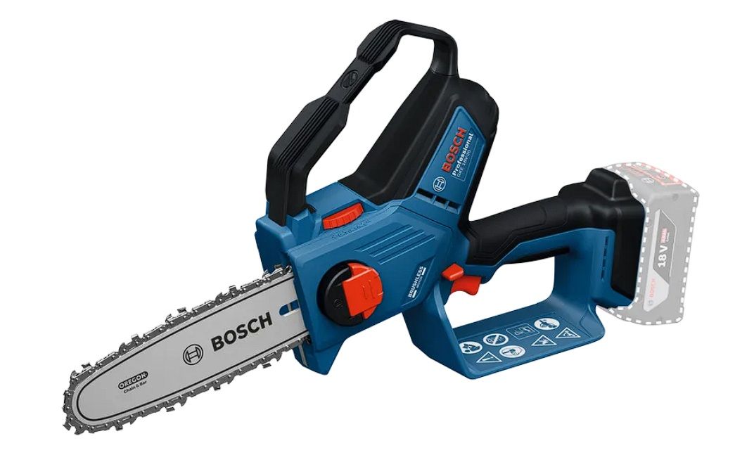 Atzarošanas motorzāģis Bosch GKE 18V-20 Professional; 18 V; 20 cm sliede (bez akumulatora un lādētāja)