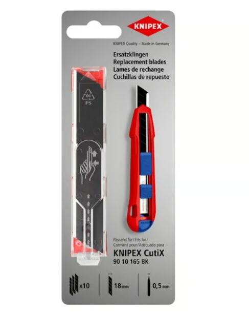 Asmens Knipex 9010165E02; 10 gab.