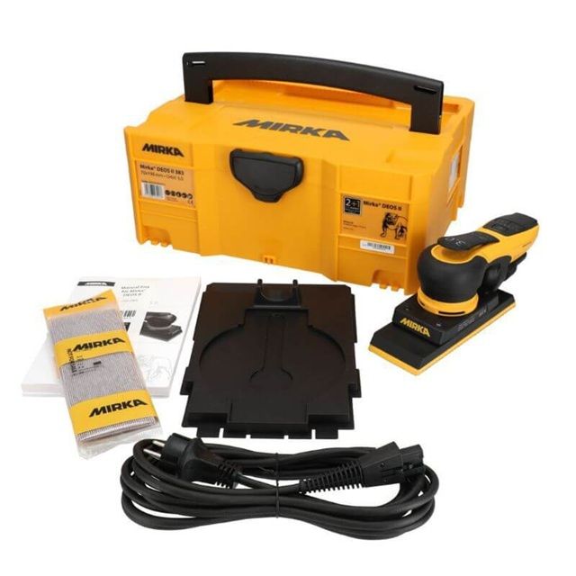 Orbitālā slīpmašīna Mirka DEOS II 383 CA; 300 W