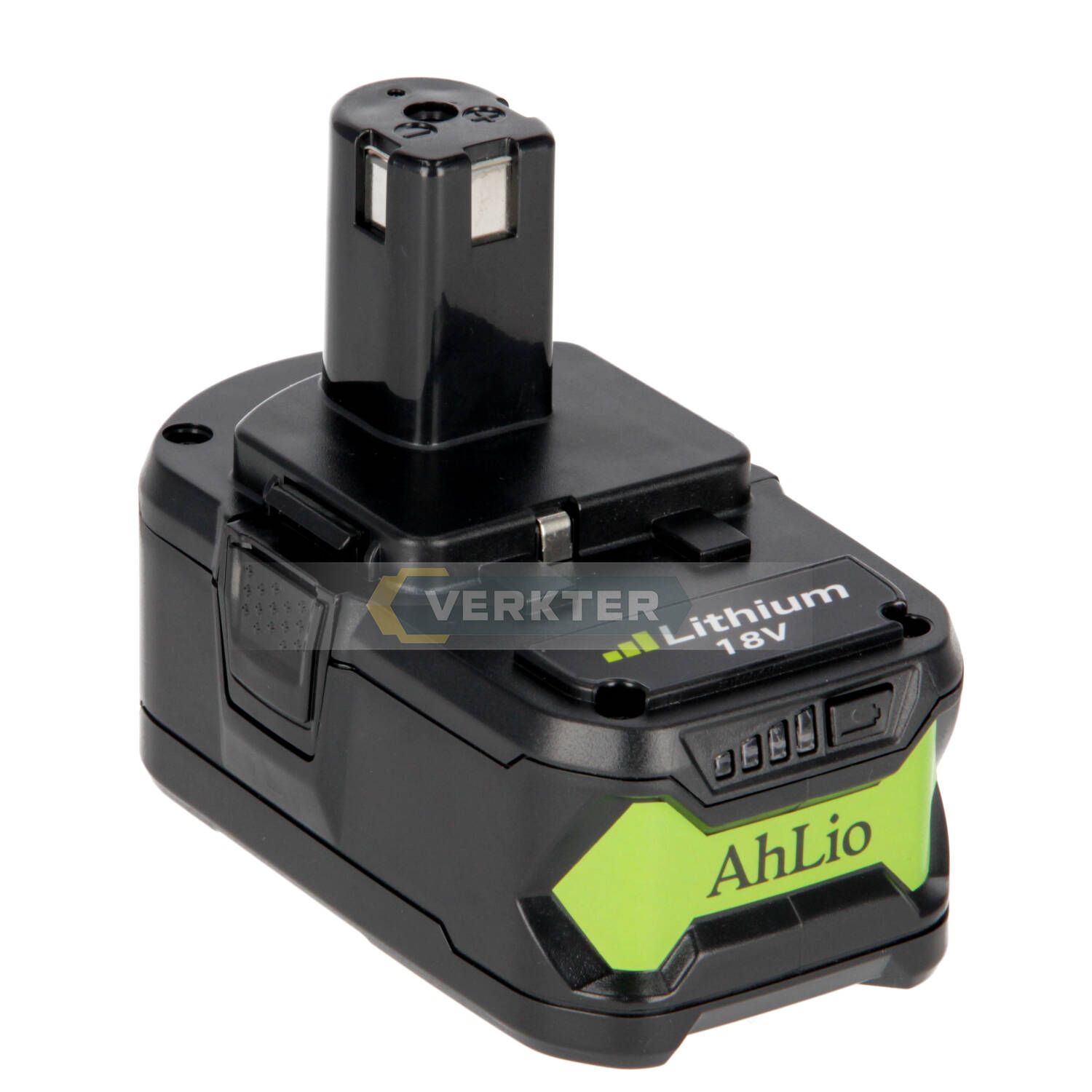 Akumulators Ahlio 18 V; 6,0 Ah; Li-ion; saderīgs ar Ryobi instrumentiem