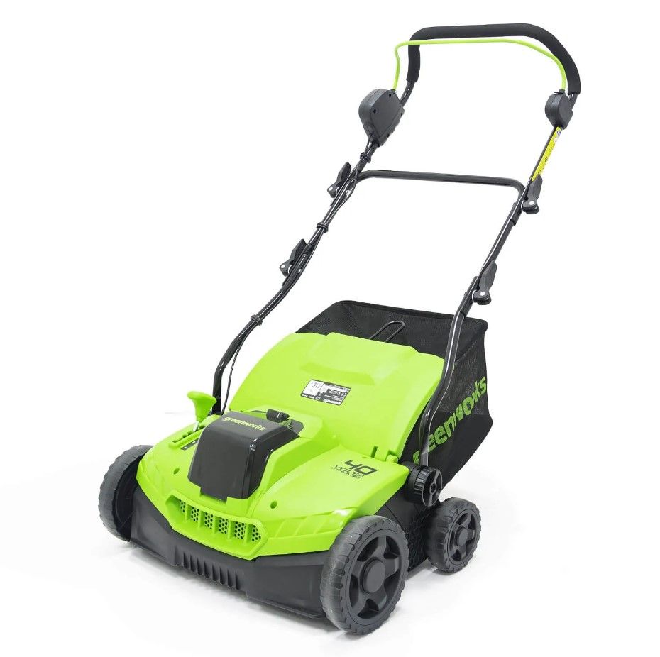 Skarifikators Greenworks GD40SC38II; 40 V (bez akumulatora un lādētāja)