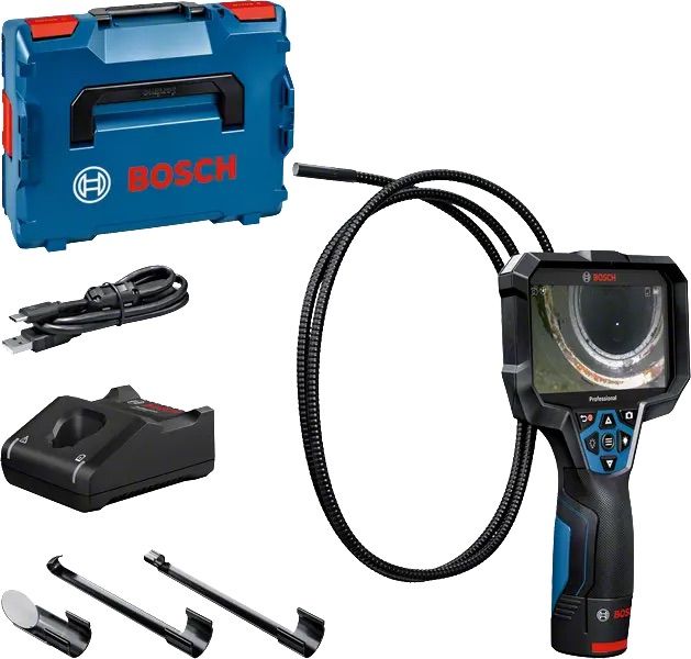 Pārbaudes kamera Bosch GIC 12V-5-27 C; 12 V; 1x2,0 Ah akum.