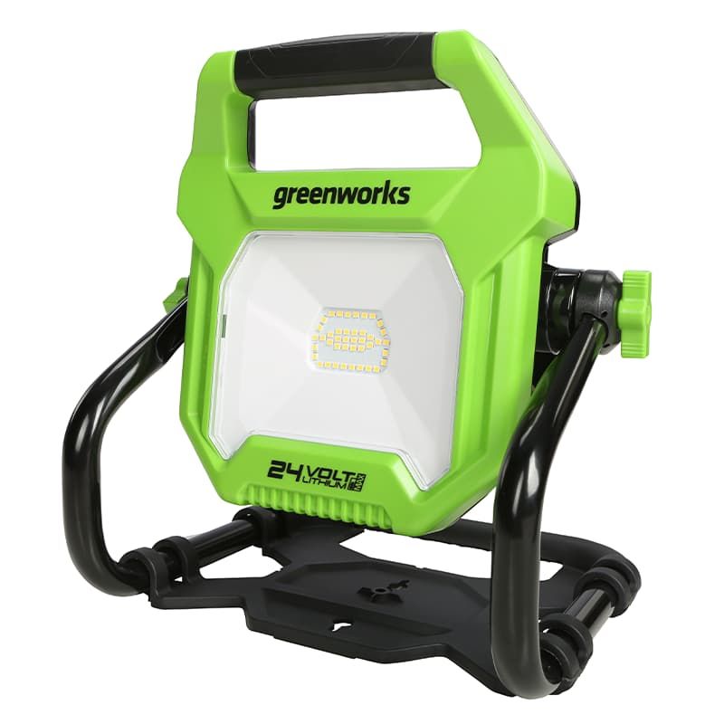Lampa Greenworks G24WL; 24 V (bez akumulatora un lādētāja)