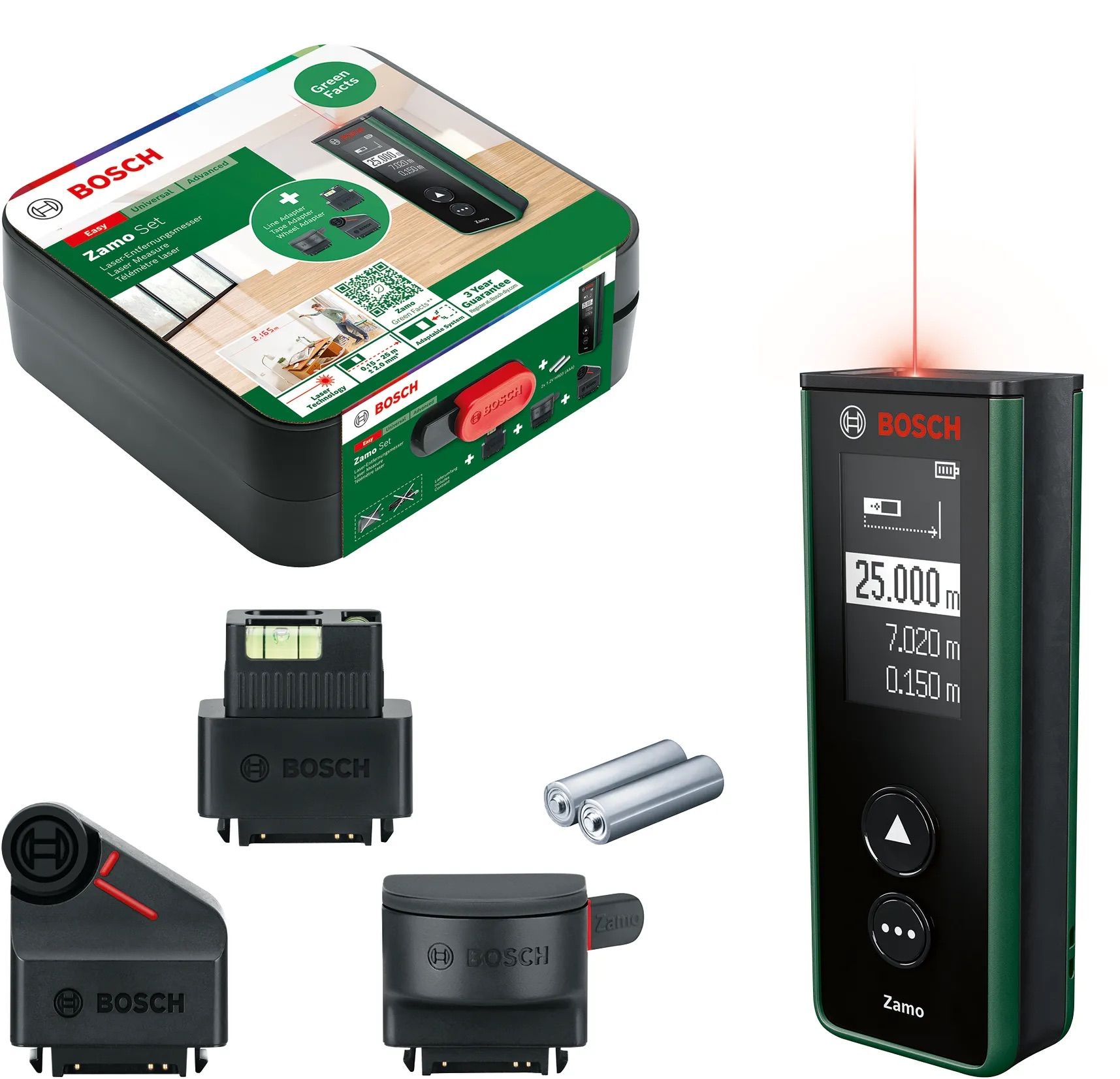 Lāzera tālmērs Bosch Zamo IV