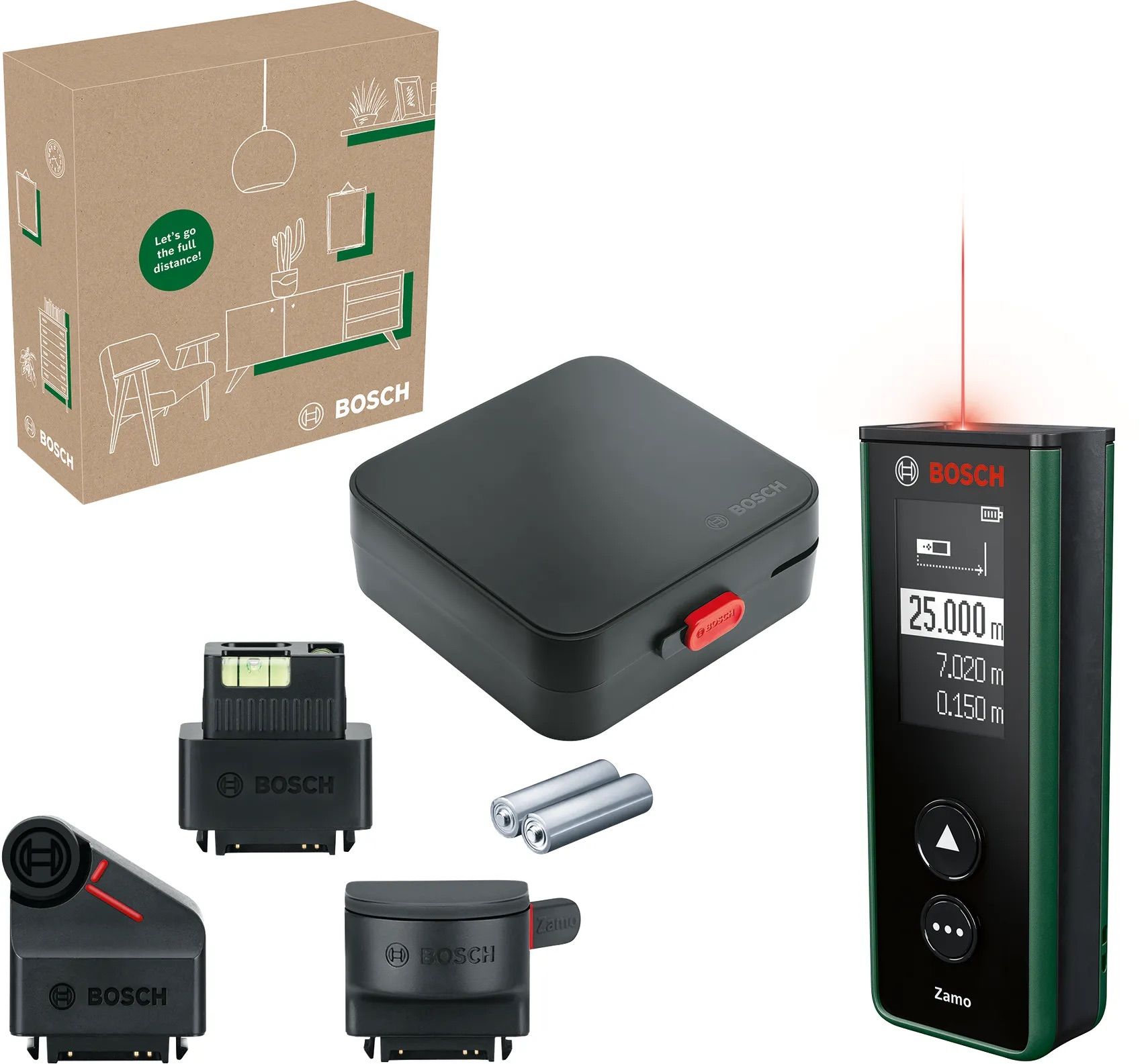 Lāzera tālmērs Bosch Zamo IV