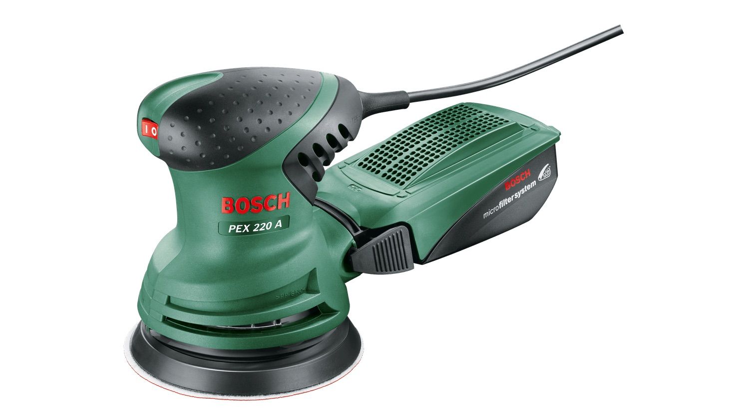 Ekscentra slīpmašīna Bosch PEX 220 A; 220 W