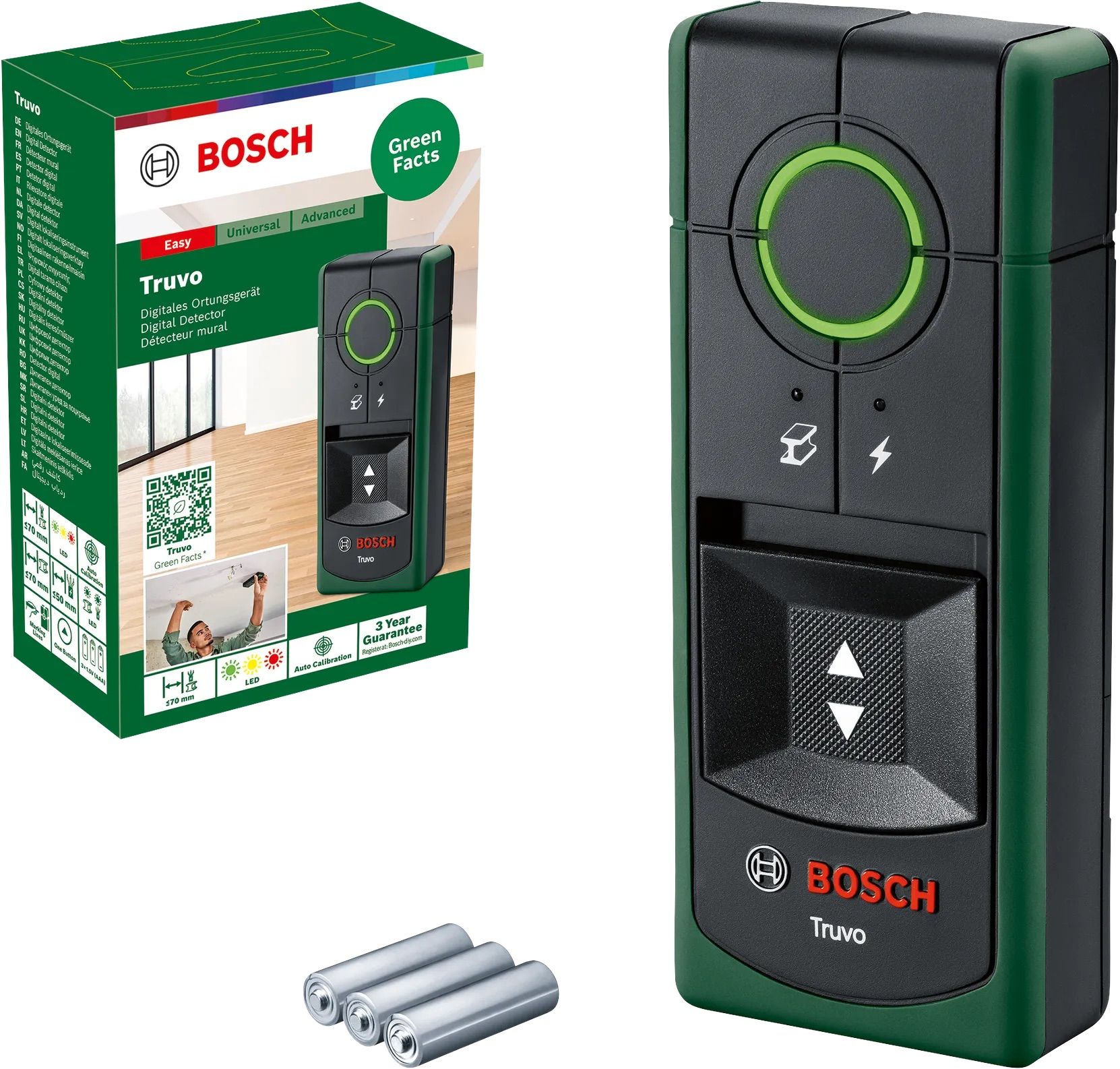 Metāla un stiepļu detektors Bosch Truvo