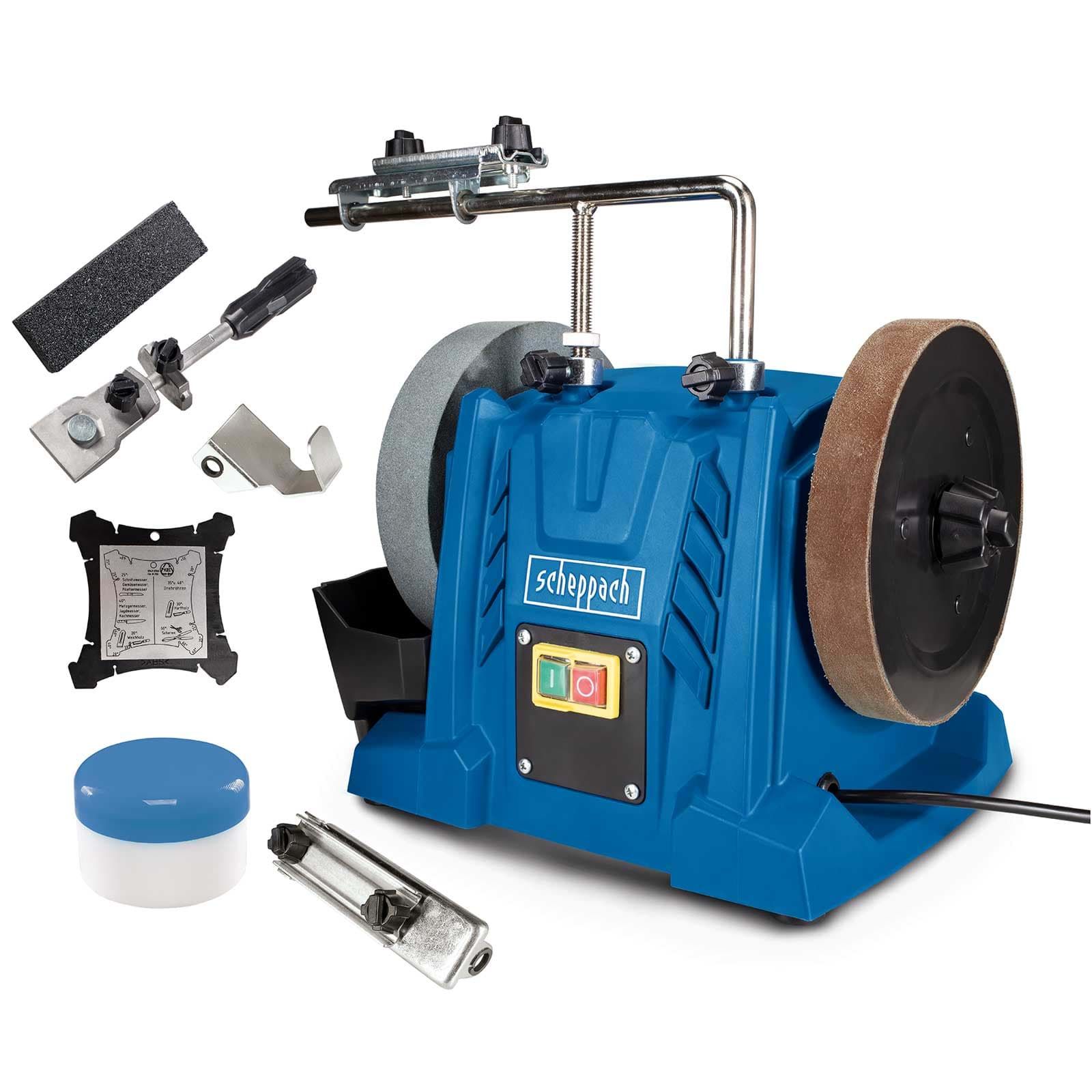 Asināšanas iekārta ar ūdens dzesēšanu Scheppach Tiger 5000S; 150 W