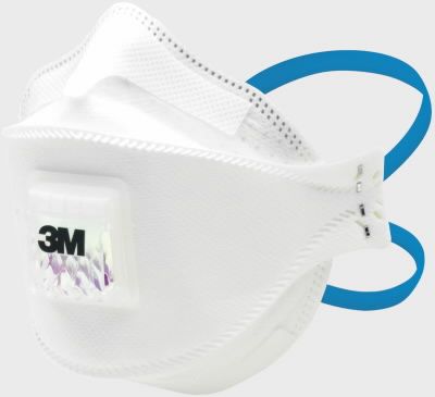 Respirators ar vārstu 3M Aura G3 9322; FFP2