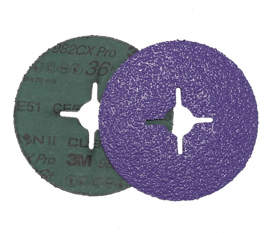 Slīpēšanas disks 3M Cubitron II Pro 982CX; 125 mm; P36