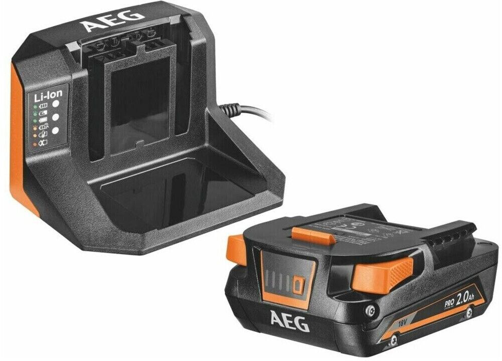 Piederumu komplekts AEG SETL1820S; 18 V; 1x2,0 Ah akum.