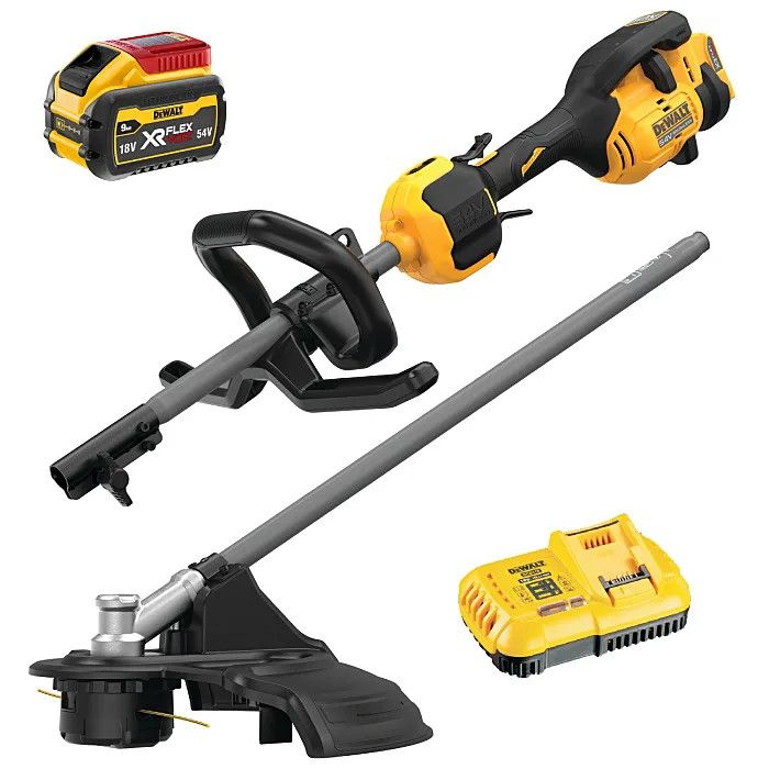 Daudzfunkciju dārza instruments DeWalt DCMAS5713X1-QW; 54 V; 1x9,0 Ah akum.