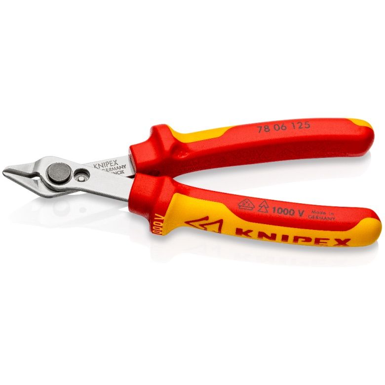 Kabeļu griešanas knaibles Knipex 7806125; 125 mm