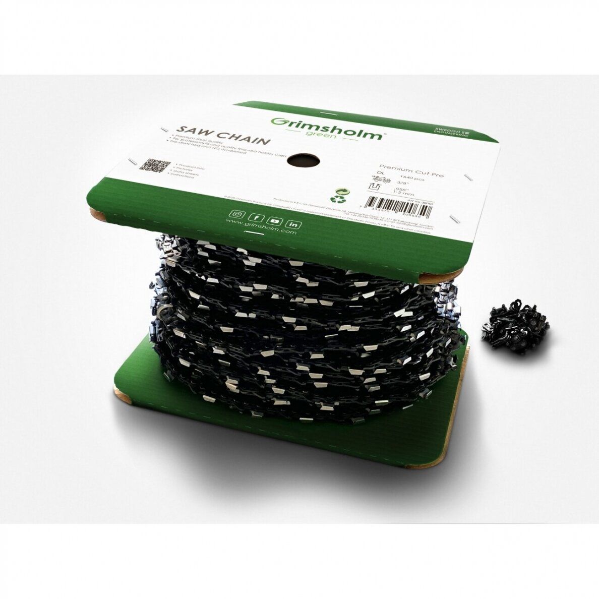 Griešanas ķēdes rullis Grimsholm Premium Cut Pro; 3/8''; 1640; 1,5 mm