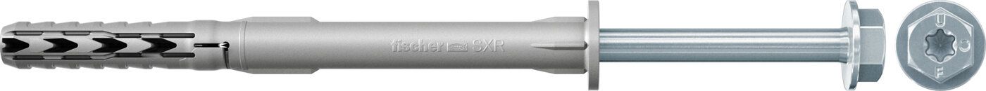 Dībelis ar skrūvi Fischer SXR FUS; TX40/SW13; 10x52 mm; 50 gab.