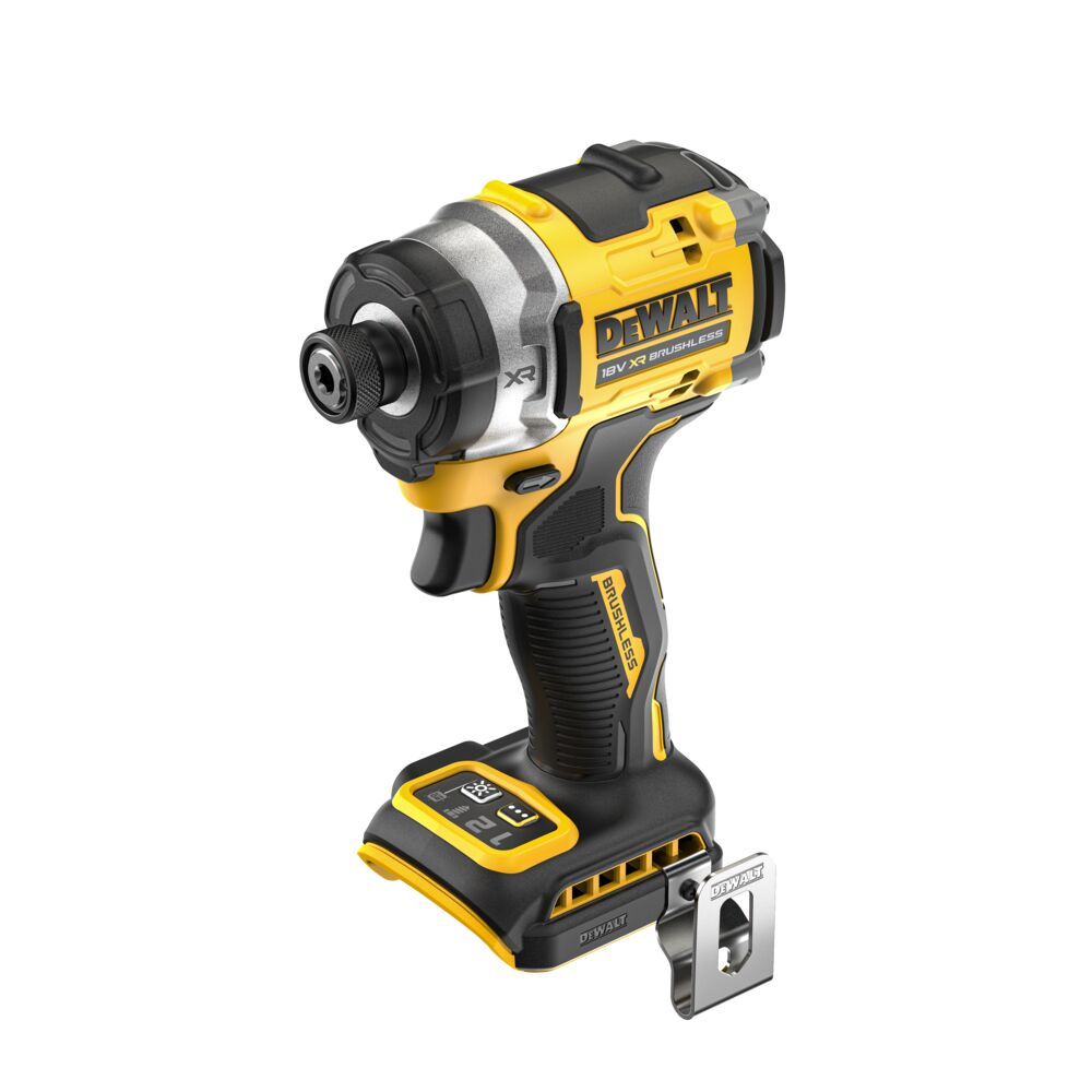 Triecienskrūvgriezis DeWalt DCF860N-XJ; 18 V (bez akumulatora un lādētāja)