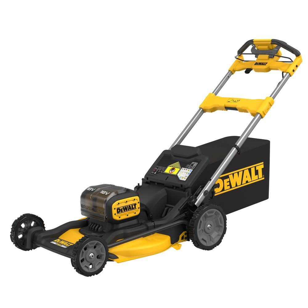 Akumulatora zāles pļāvēja pašgājējs DeWalt DCMWSP156N-XJ; 2x18 V (bez akumulatora un lādētāja)