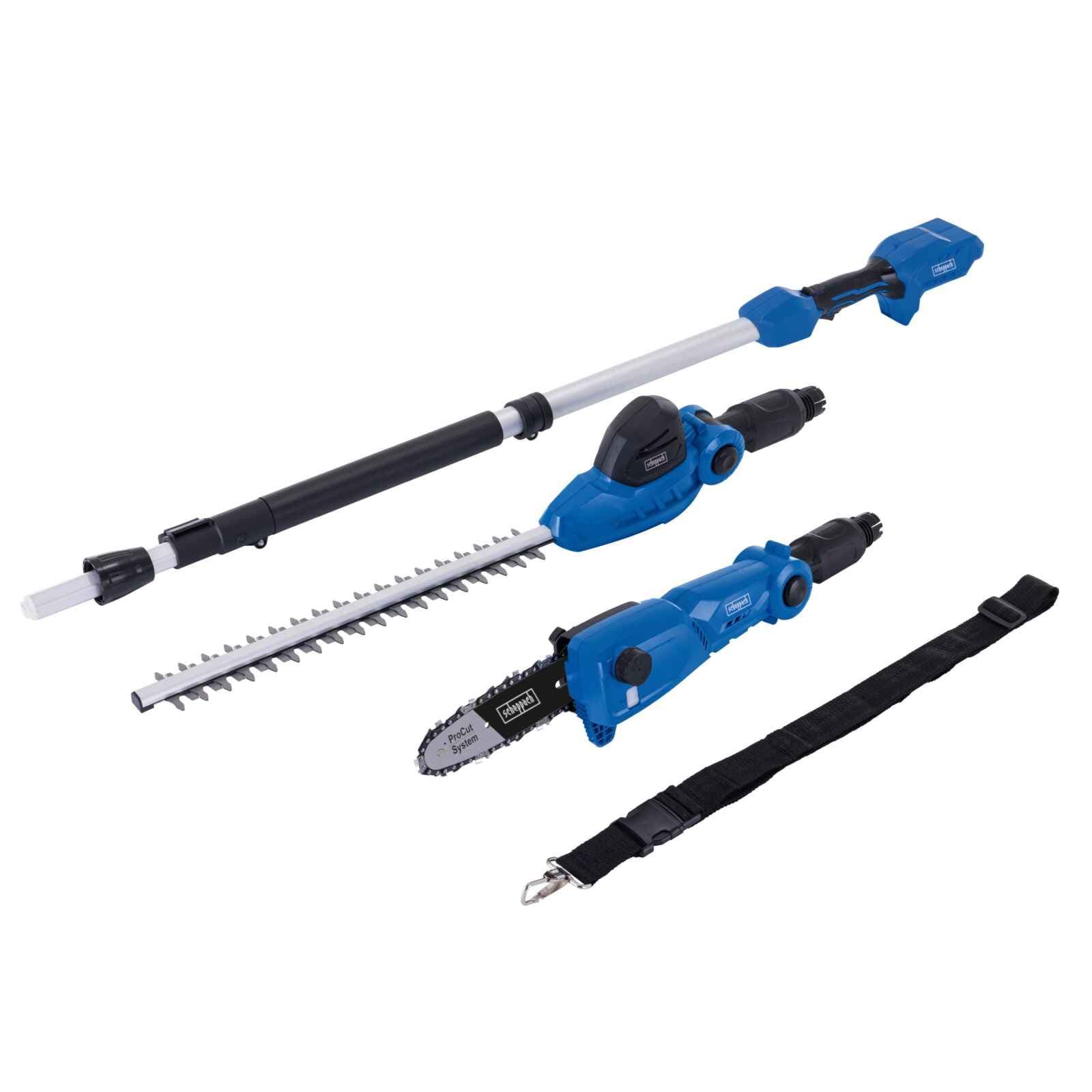 Daudzfunkciju dārza instruments Scheppach C-PHTS410-X; 20 V (bez akumulatora un lādētāja)