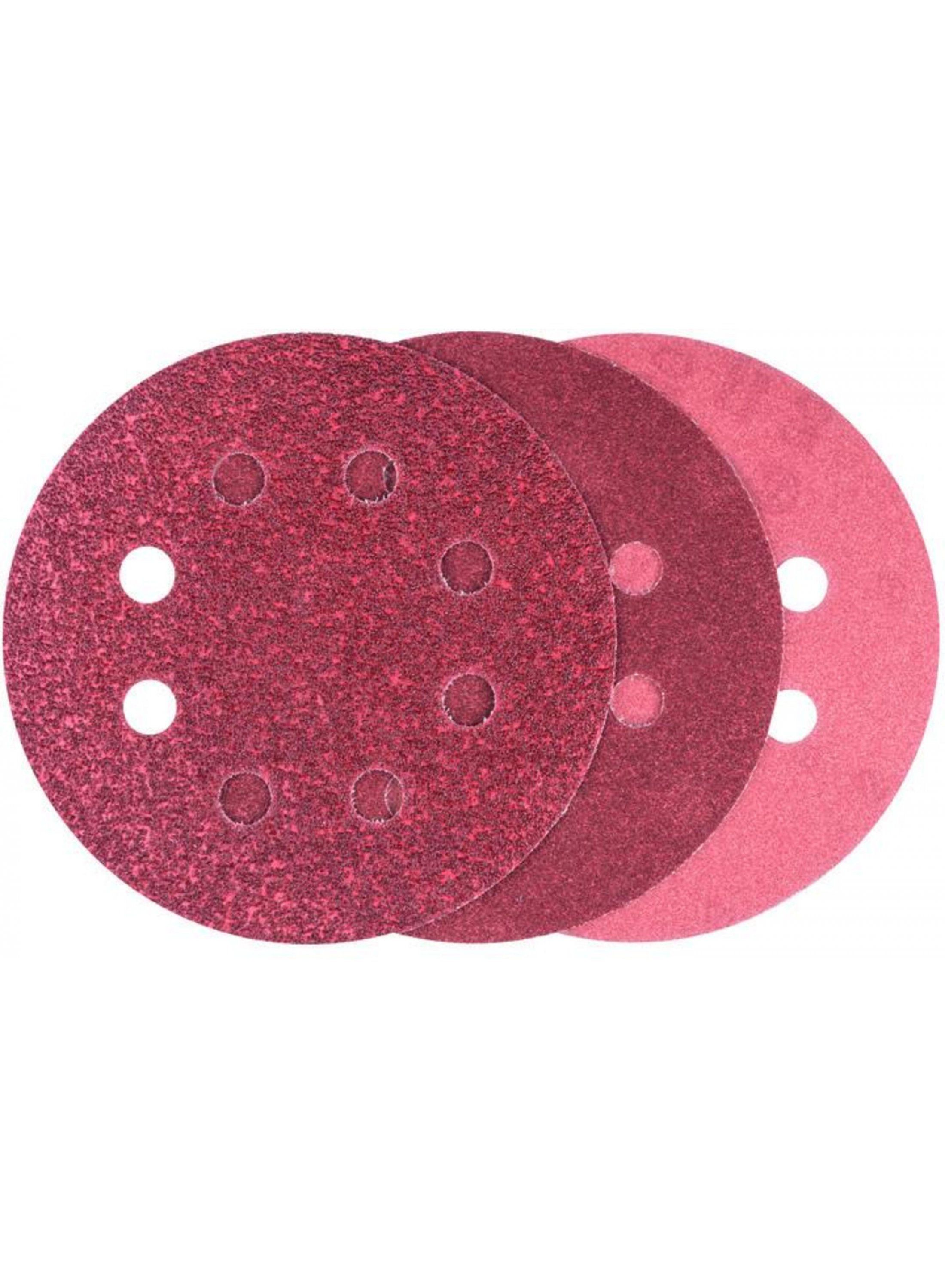 Smilšpapīrs Bosch 2609256A21; 115 mm; K60/120/240; 6 gab.