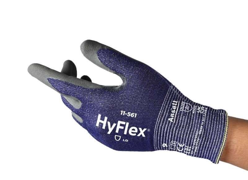 Cimdi Ansell HyFlex 11-561; 8 izmērs