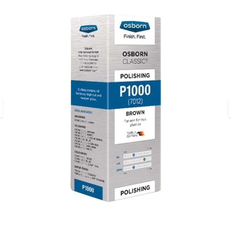 Pulēšanas pasta Osborn L779007013; 700 g; brūns