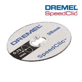 Plānie griešanas diski SpeedClic Dremel SC409; 5 gab.