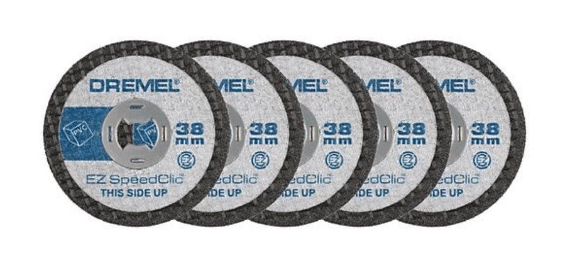 Plastmasas griešanas diski SpeedClic Dremel SC476, 38,0 mm; 5 gab.