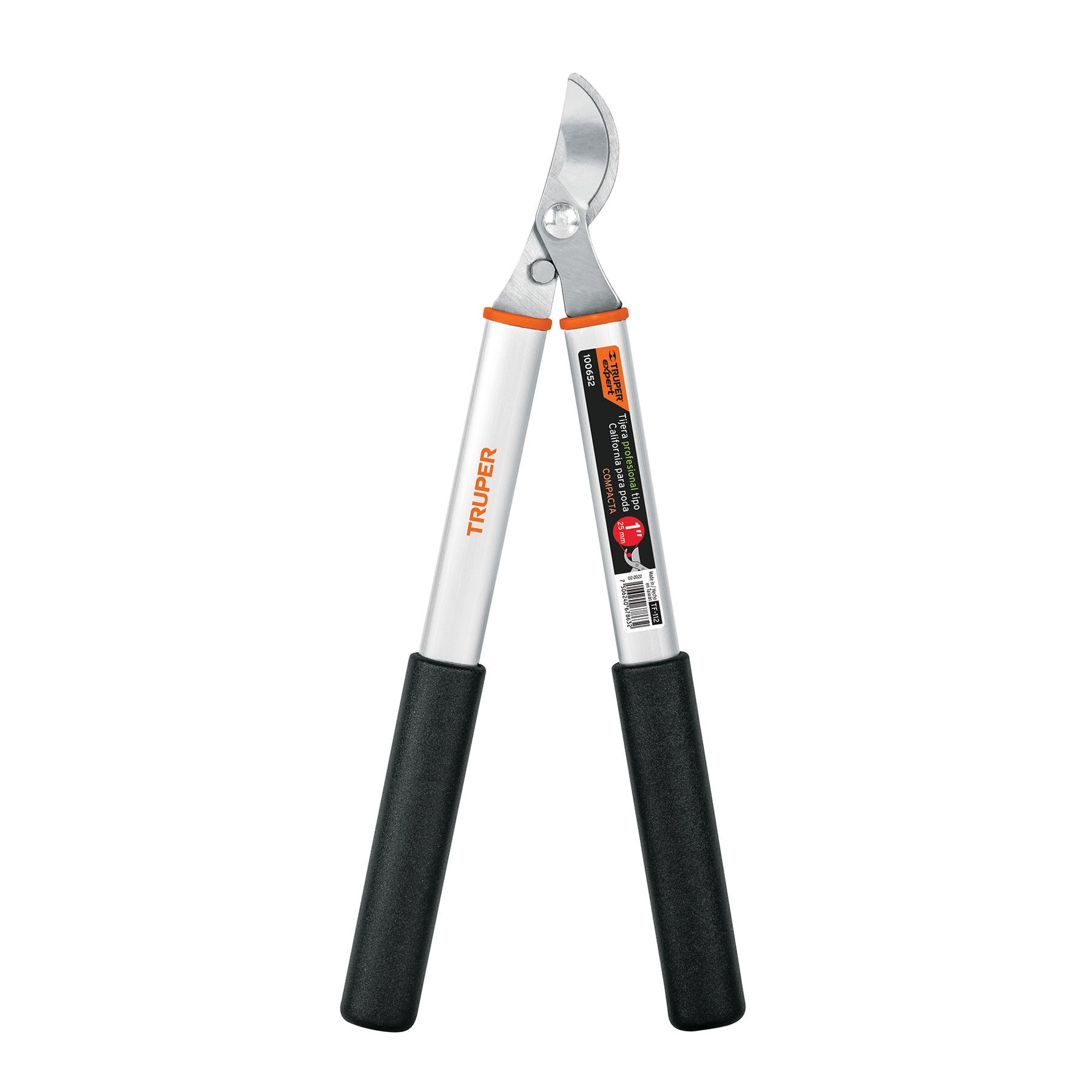 Dārza grieznes ar izliektu āķveida asmeni un spēka pārnesumu Truper TF-112; 380 mm