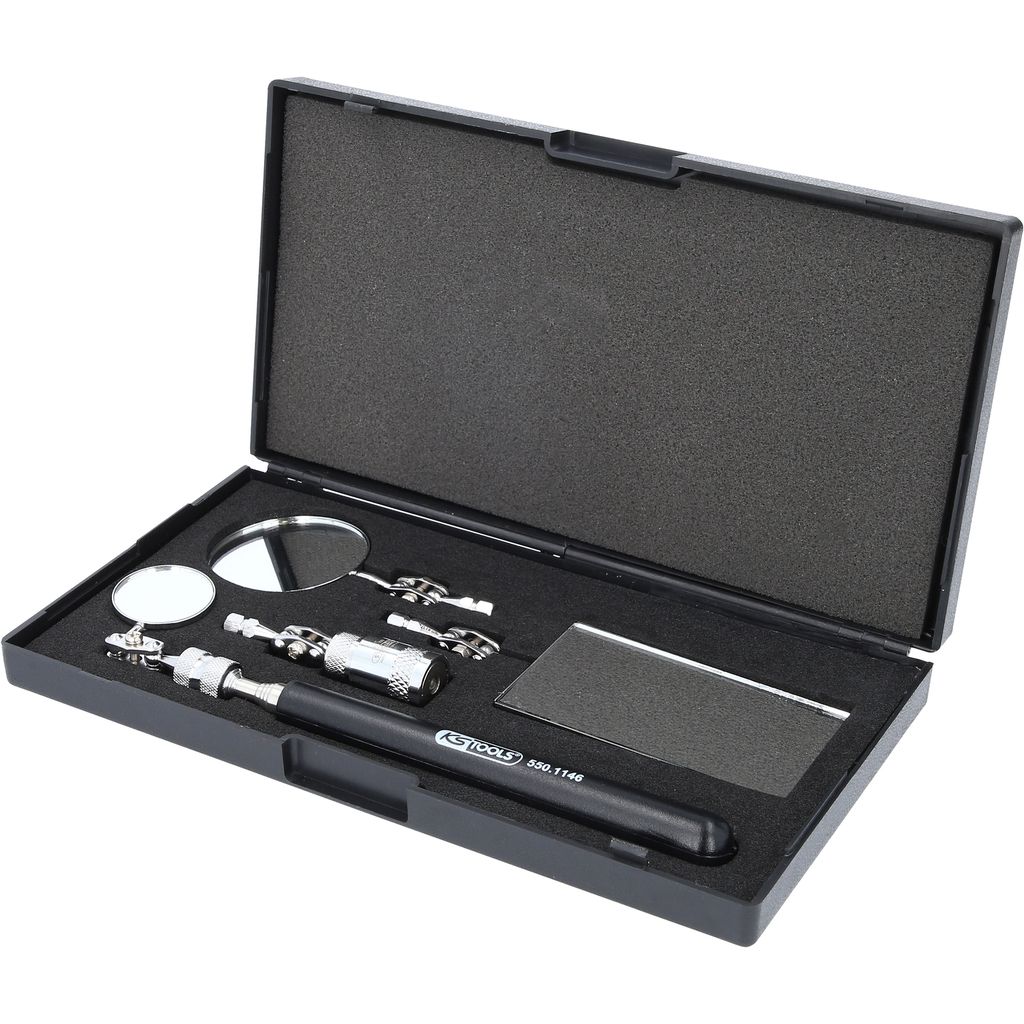 Teleskopisks spogulis KS Tools 550.1145; 172-640 mm; 5 gab.