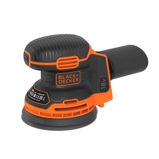 Ekscentra slīpmašīna Black & Decker BDCROS18N-XJ; 18 V (bez akumulatora un...