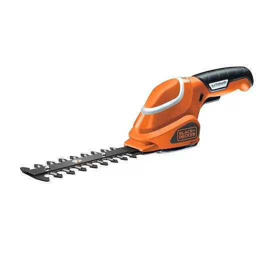 Dzīvžoga šķēres Black & Decker GSL300-QW; 3,6 V; 1,1 Ah akum.