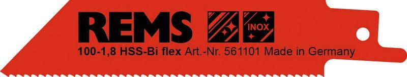 Zobenzāģa asmeņi Rems 561101R05; 100 mm; 5 gab.