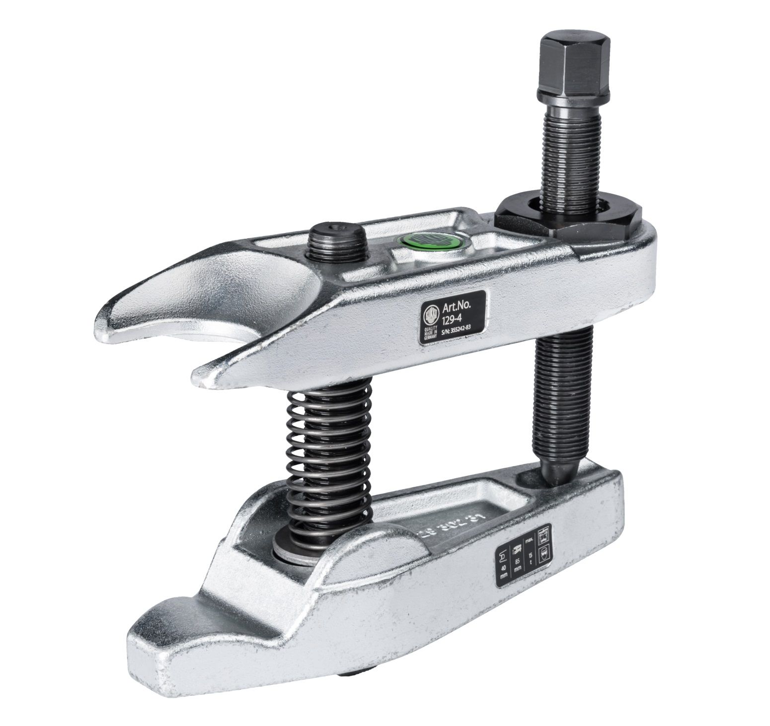 Novilcējs lodveida šarnīriem Kukko 129-4; 40x85 mm