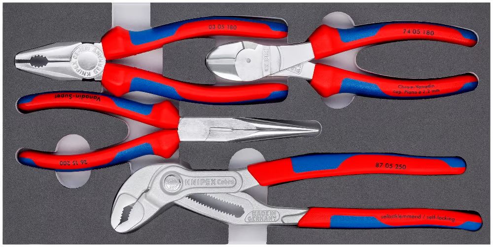 Knaibļu komplekts Knipex 002001V17; 4 gab.