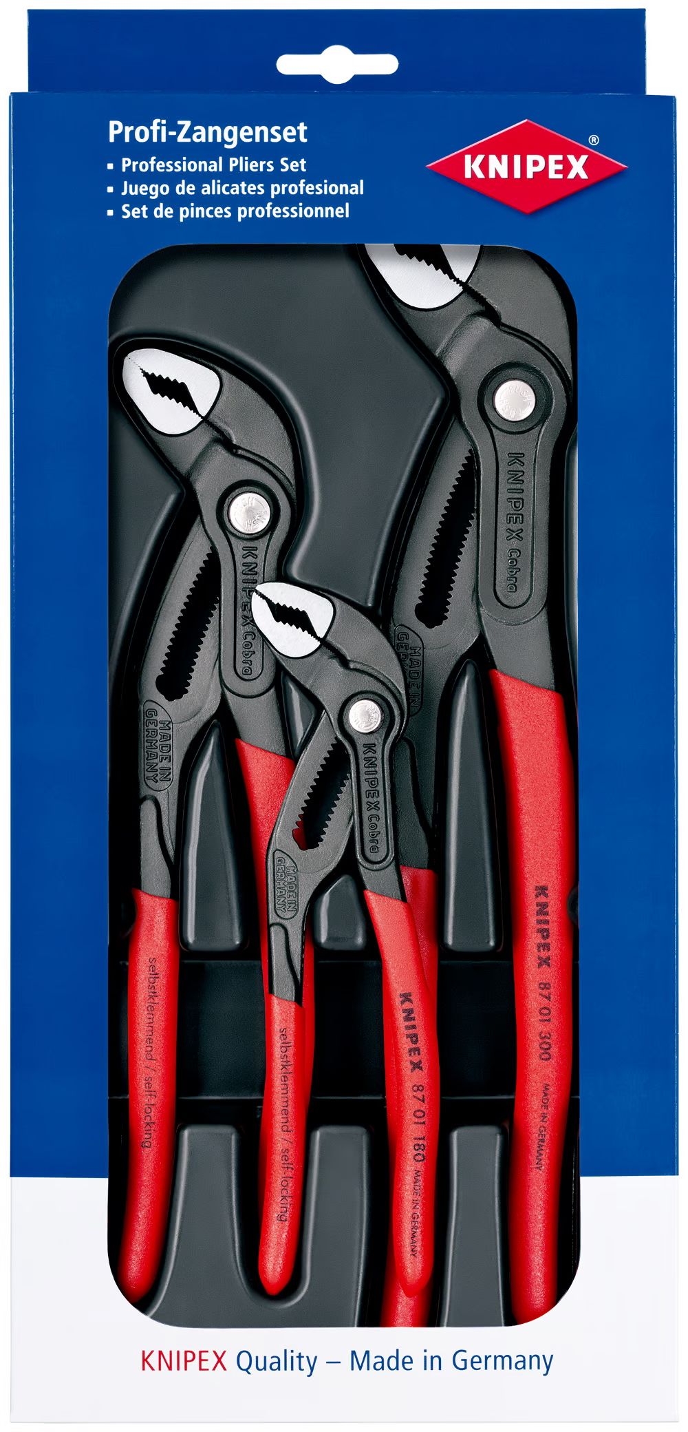 Knaibļu komplekts Knipex 002009V02; 3 gab.