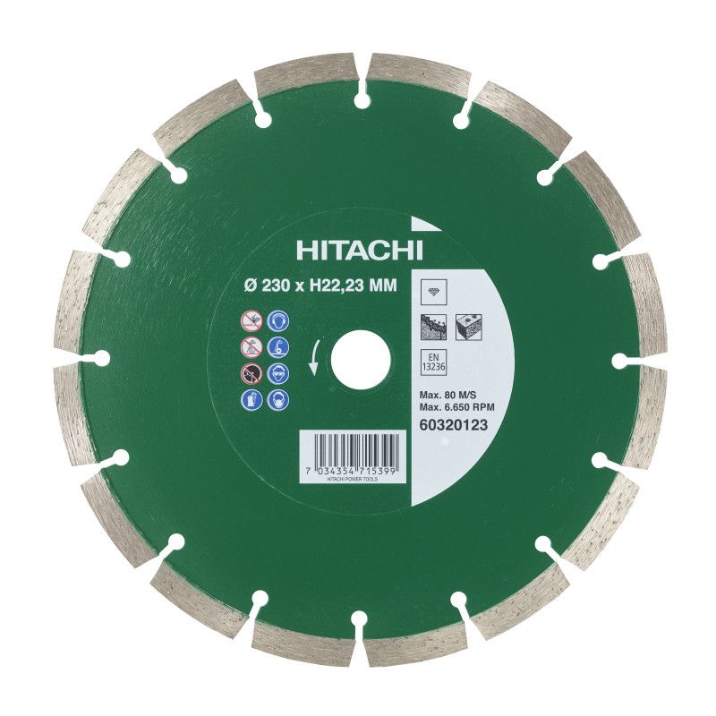 Dimanta griešanas disks Hikoki 60320123; 230 mm