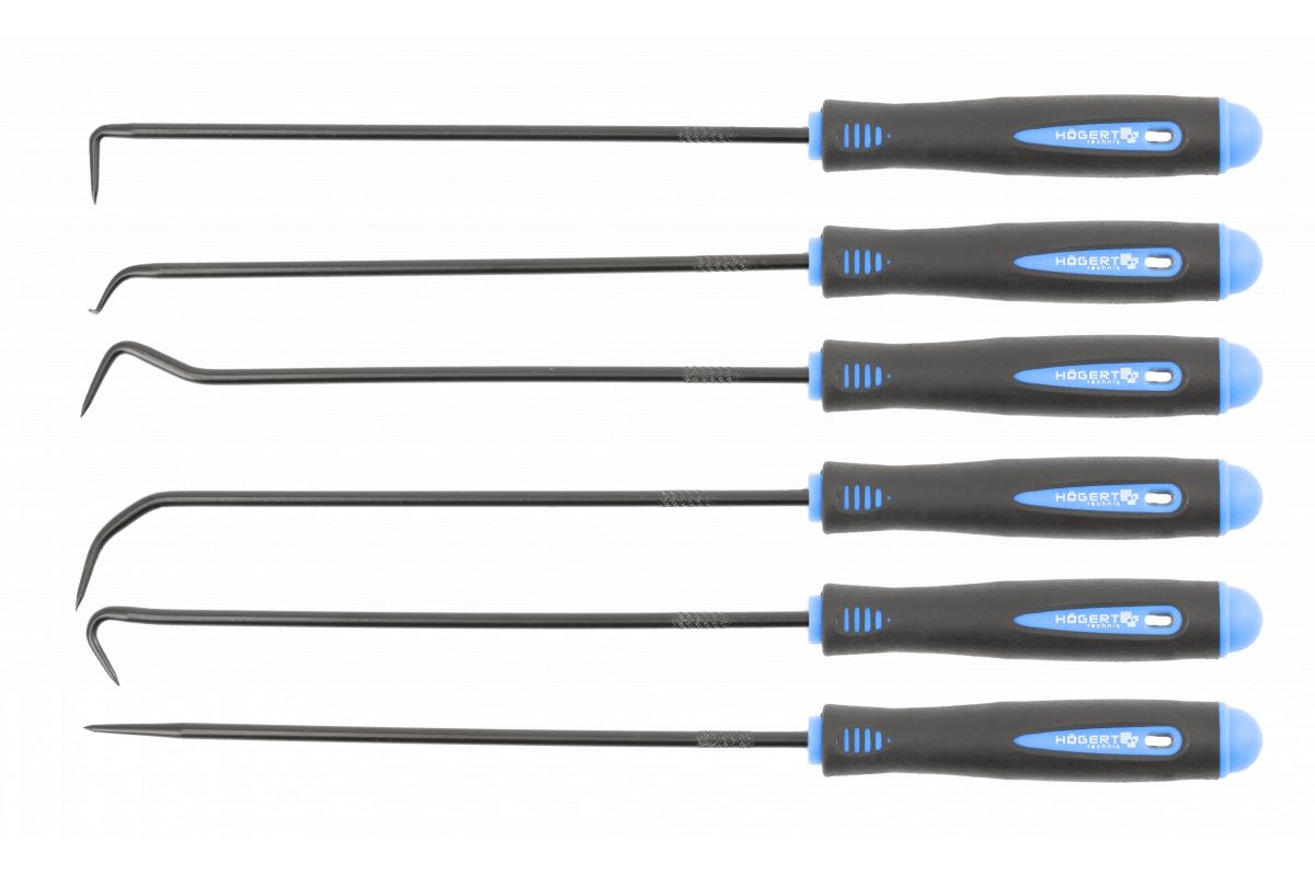 Āķu komplekts Hogert HT8G398; 6 gab.