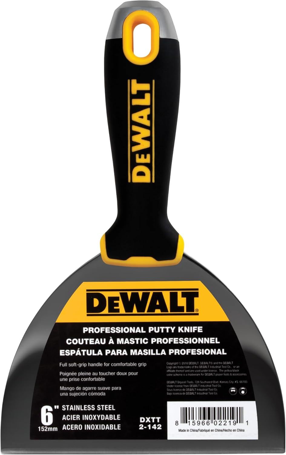 Lāpstiņa DeWalt 2-142; 152 mm