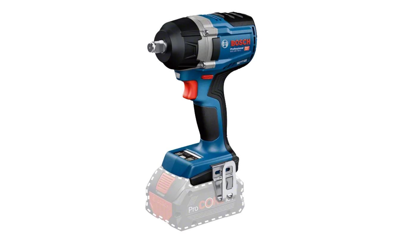 Akumulatora triecienskrūvgriezis Bosch GDS 18V-750 C Professional; 18 V (bez akumulatora un lādētāja)