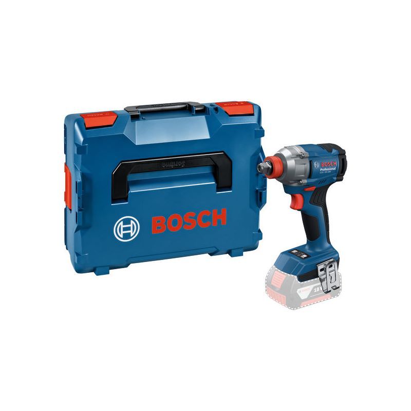 Triecienatslēga-skrūvgriezis Bosch GDX 18V-285 Professional; 18 V (bez akumulatora un lādētāja) + L-BOXX 136