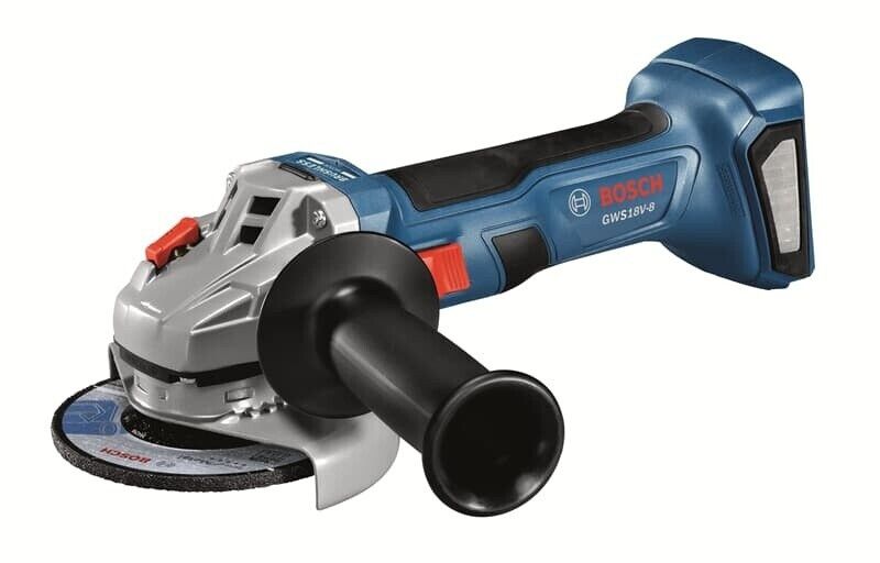 Akumulatora leņķa slīpmašīna Bosch GWS 18V-8 Professional; 125 mm; 18 V (bez akumulatora un lādētāja) + L-BOXX 136