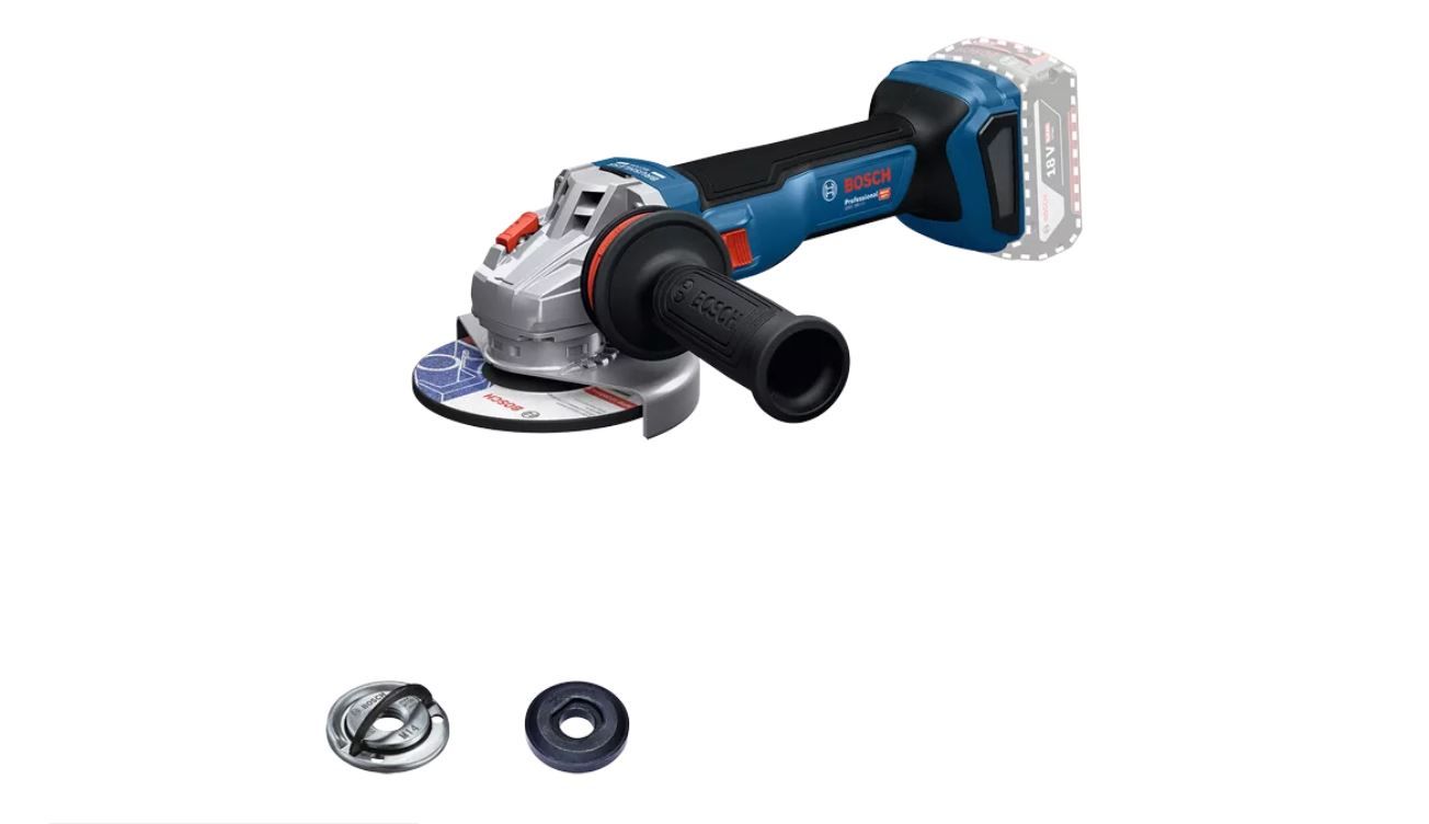 Akumulatora leņķa slīpmašīna Bosch GWS 18V-11 Professional; 125 mm; 18 V  (bez akumulatora un lādētāja)