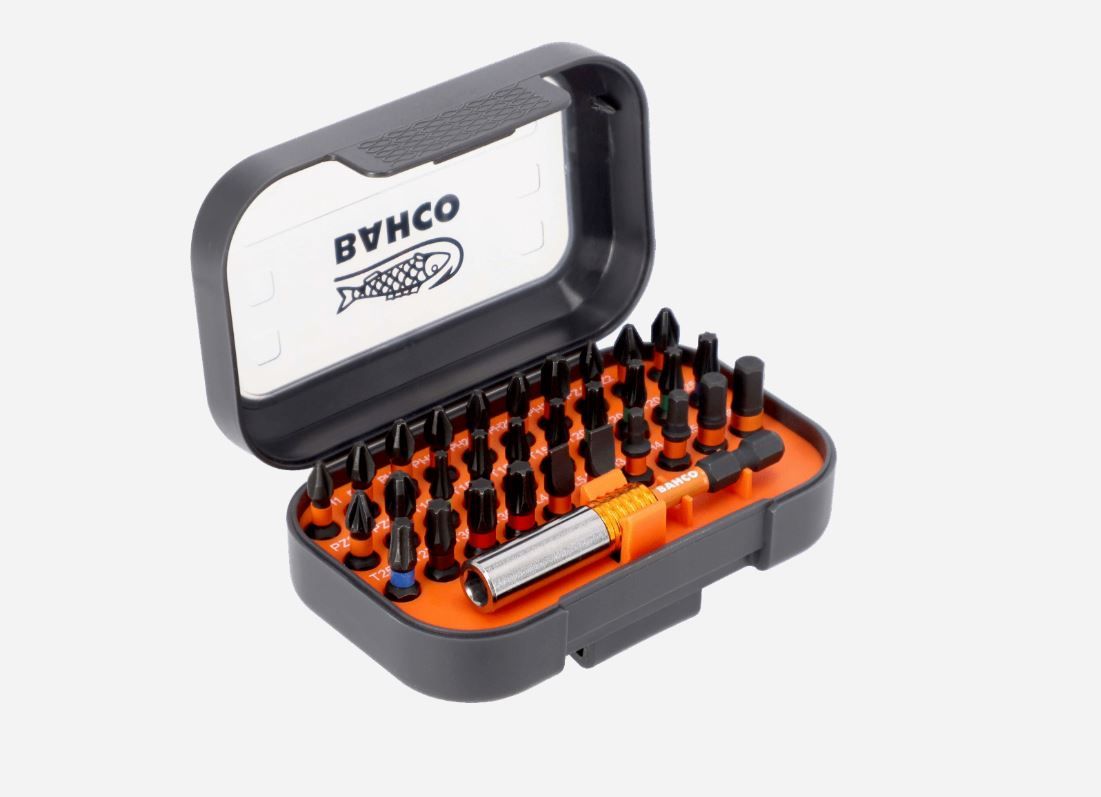 Skrūvgriežu uzgaļu komplekts Bahco 66IM/31C-1; 31 gab.