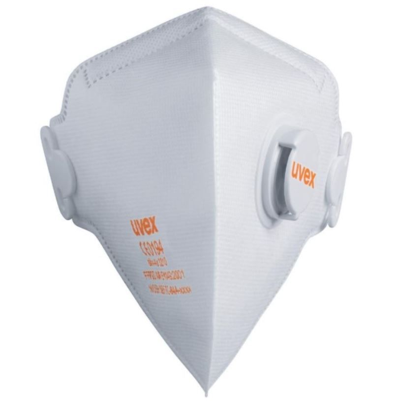 Respirators ar vārstu Uvex UV8743210; FFP2; 3 gab.