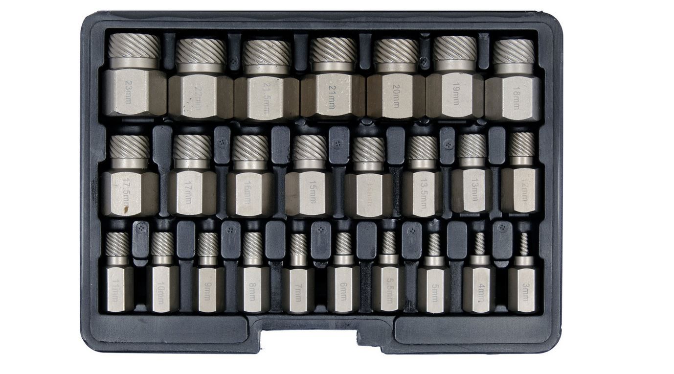 Skrūvējstieņi Yato YT-06034; 3-23 mm; 25 gab.